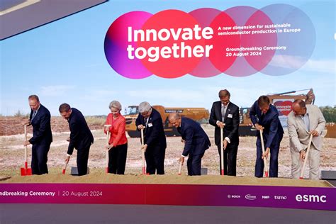 TSMC Breaks Ground on €10 Billion German Plant in Chip War .